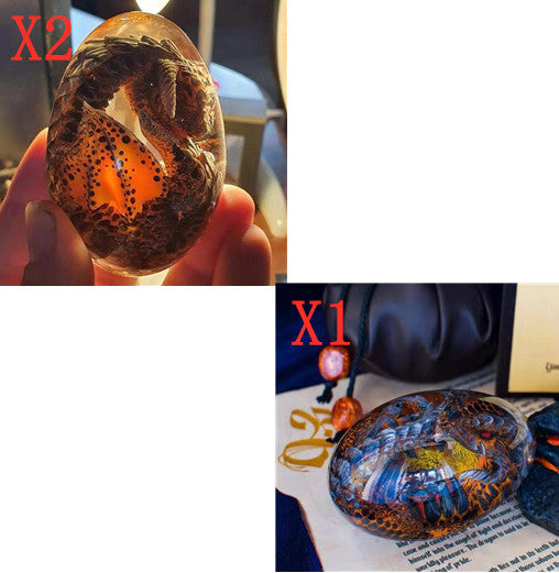 Lava Dragon Egg Desktop Decoration Dinosaur Egg Resin Crafts PrestigePearls