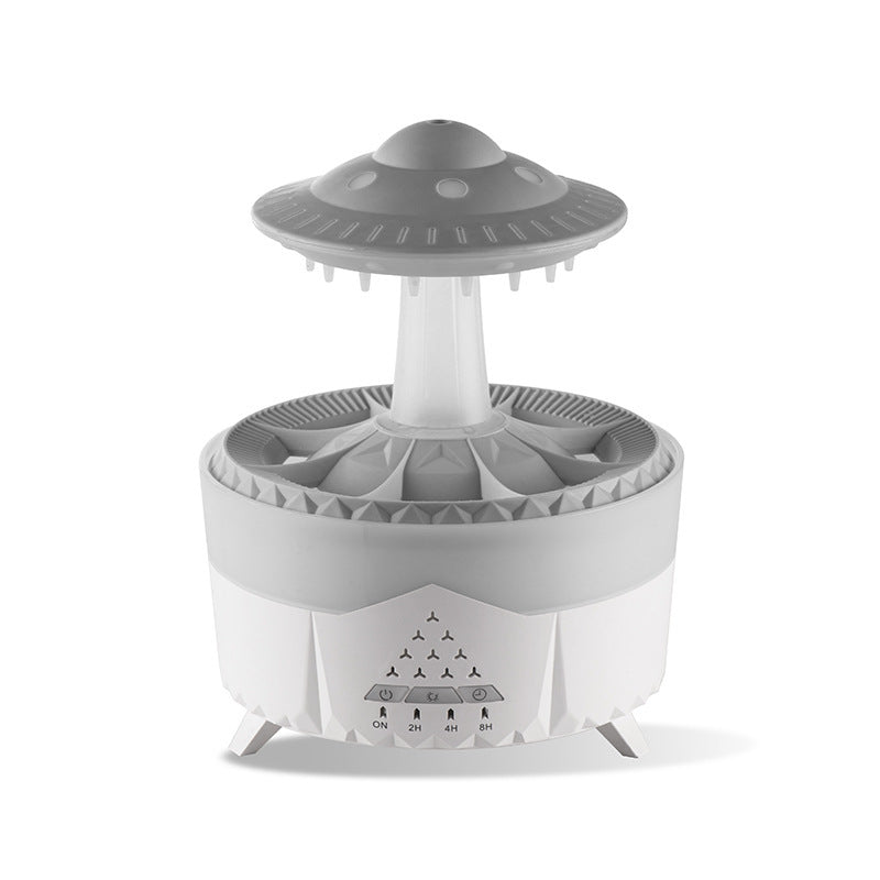 New UFO Raindrop Humidifier Water Drop Air Humidifier USB Aromatherapy Essential Oils Aroma Air Diffuser Household Mist Maker Home Decor PrestigePearls