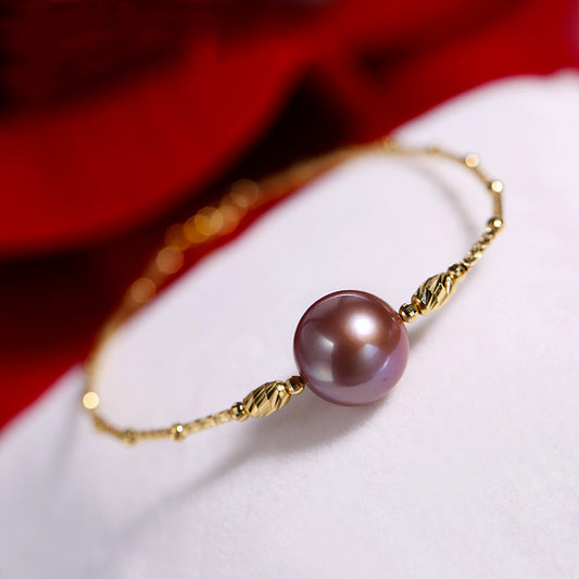 Purple Freshwater Symphony Pearl Bracelet PrestigePearls