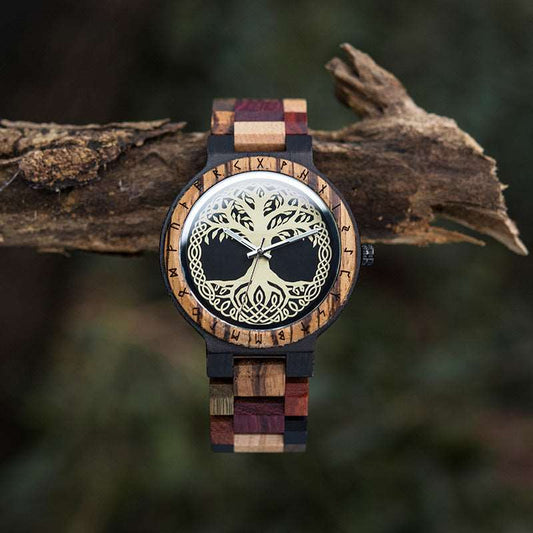 BOBO BIRD T094--Creative Men's Wooden Quartz Watch