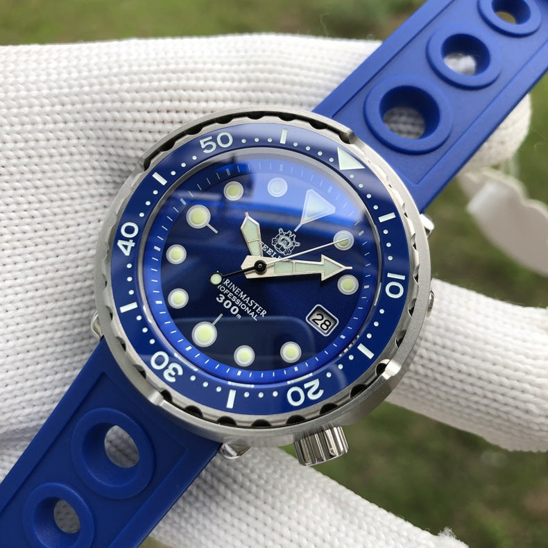 STEELDIVE SD1975W--Sapphire lens sports mechanical canned diving watch PrestigePearls