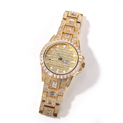 New Color Diamond Butterfly Double Button Quartz Watch PrestigePearls