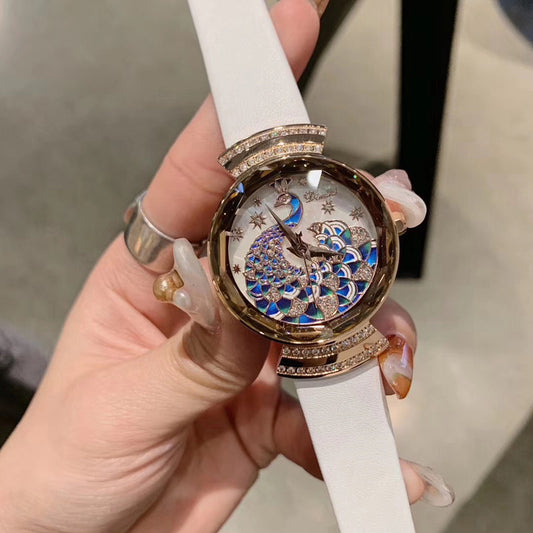 Peacock ladies watch PrestigePearls