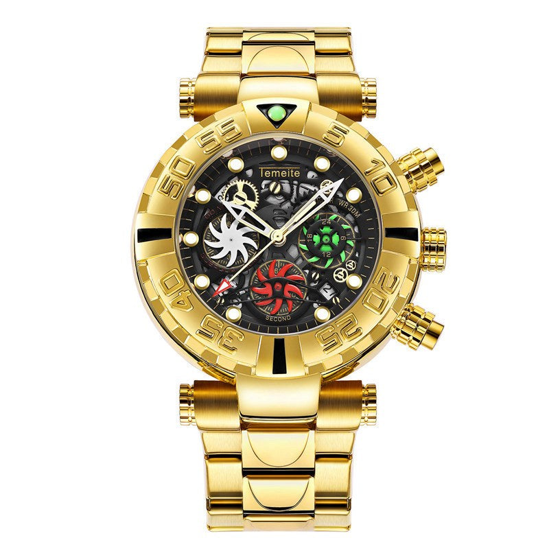 TIMEITE DS-2--Luminous waterproof multifunctional watch PrestigePearls