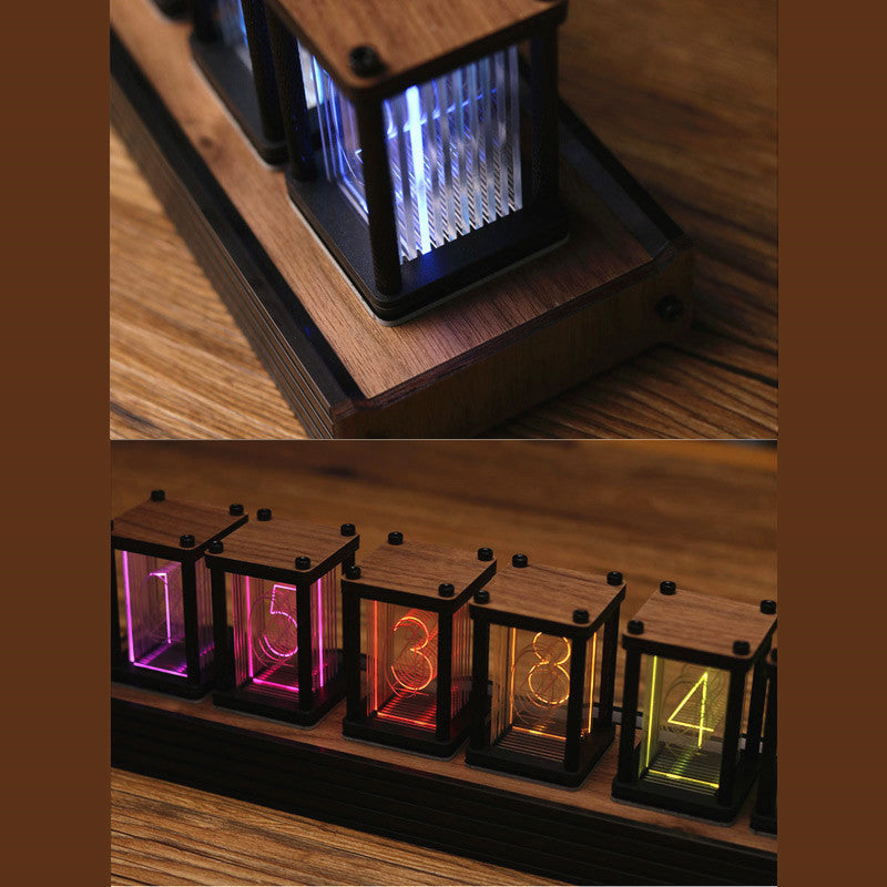 RGB Pseudo Glow Tube Clock Nixie Tube DIY Kit LED PrestigePearls