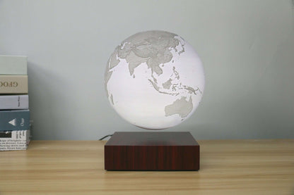 Levitating Earth Jupiter Lamp Magnetic Floating LED Night Light - prestigepearls