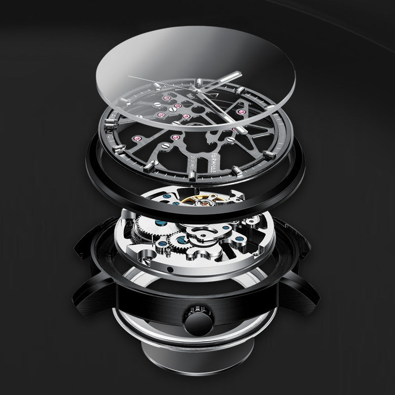 FAIRWHALE 6040--Automatic mechanical watch PrestigePearls