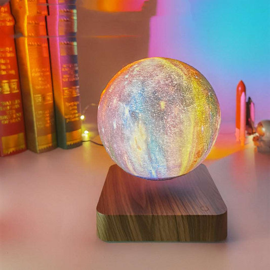 Celestia_ Magnetic Levitation Galaxy Decorative Light - prestigepearls