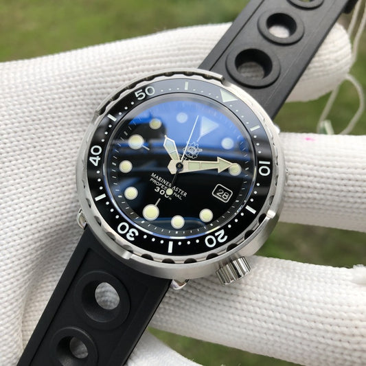 STEELDIVE SD1975W--Sapphire lens sports mechanical canned diving watch PrestigePearls