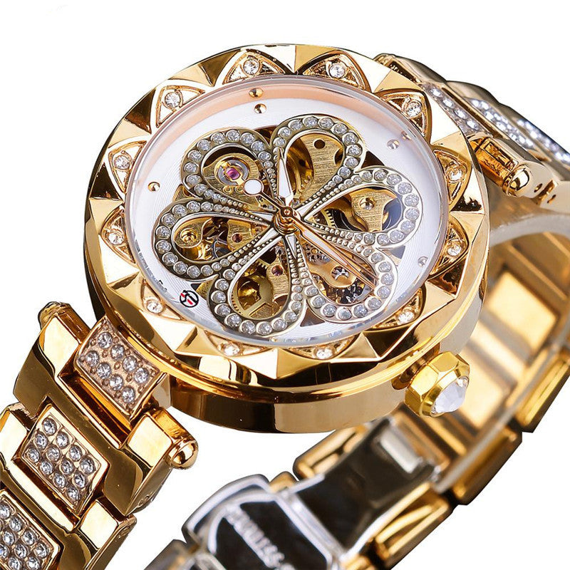 FORSINING 8818__ Elysian Elite Automatic Ladies Watch PrestigePearls