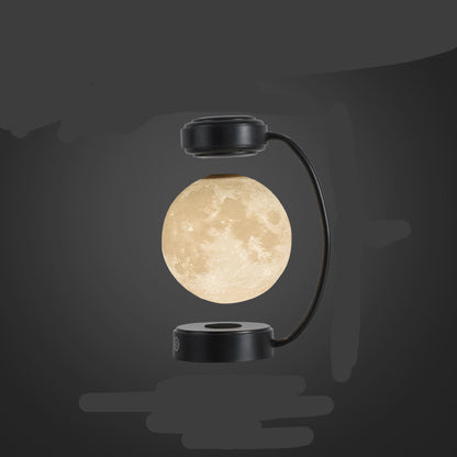 Creative Personality Magnetic Levitation Moon Lamp For home Bedside Table Lamp - prestigepearls