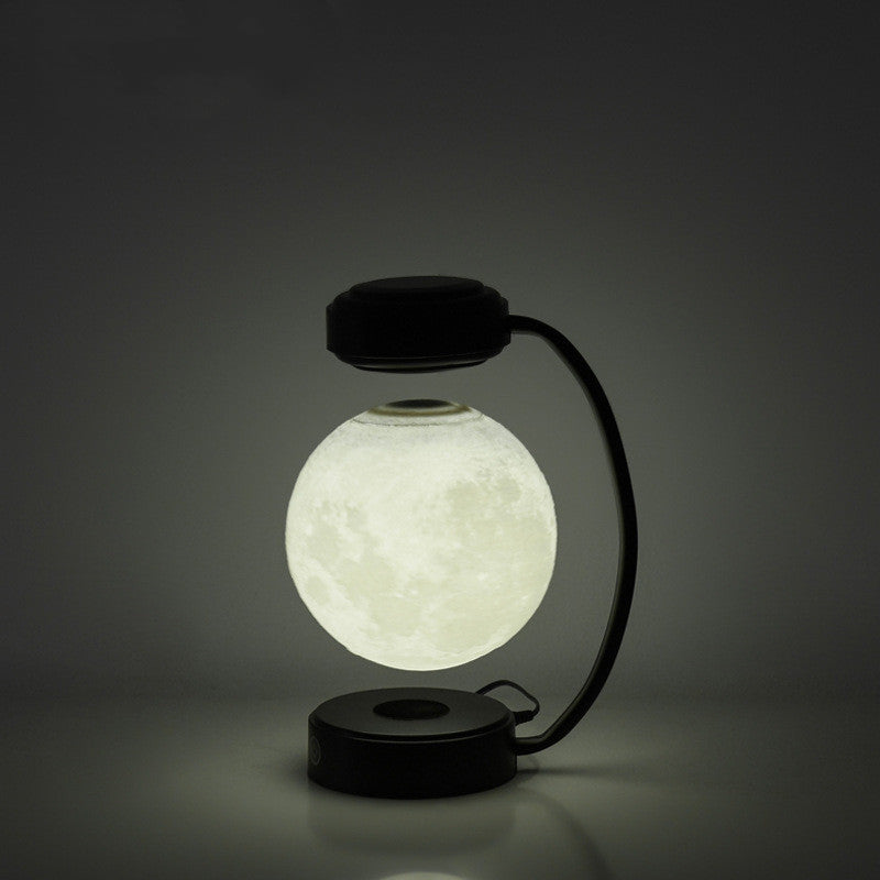 Creative Personality Magnetic Levitation Moon Lamp For home Bedside Table Lamp - prestigepearls