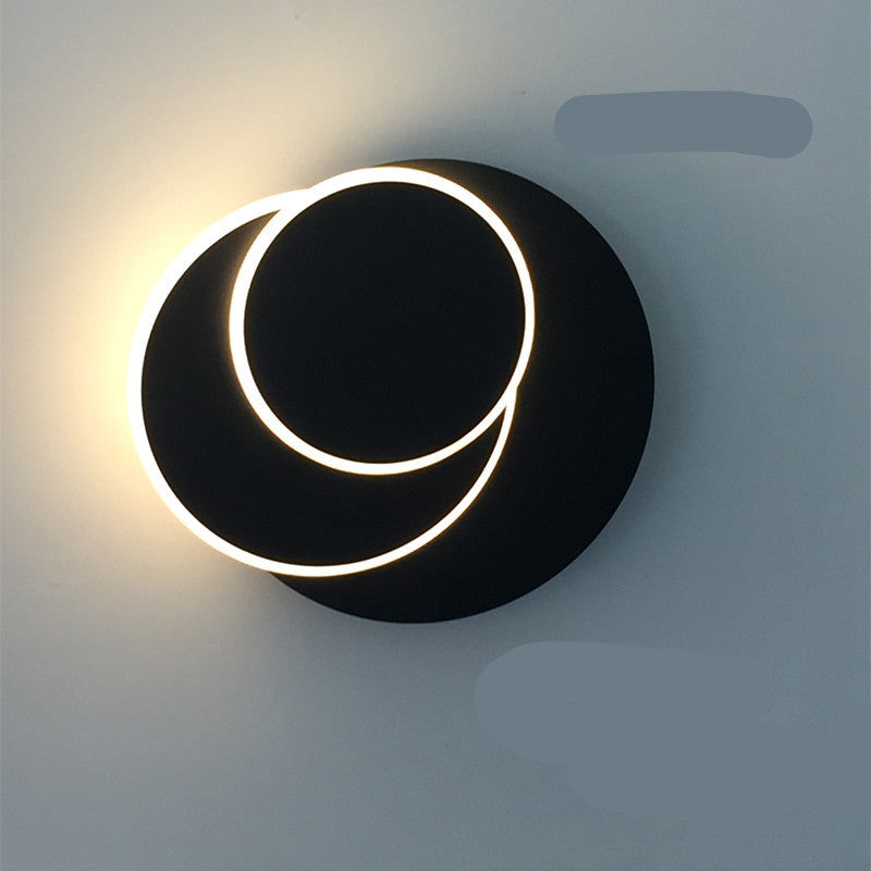 LunarGlow- Simple Modern moon   Wall Lamp PrestigePearls