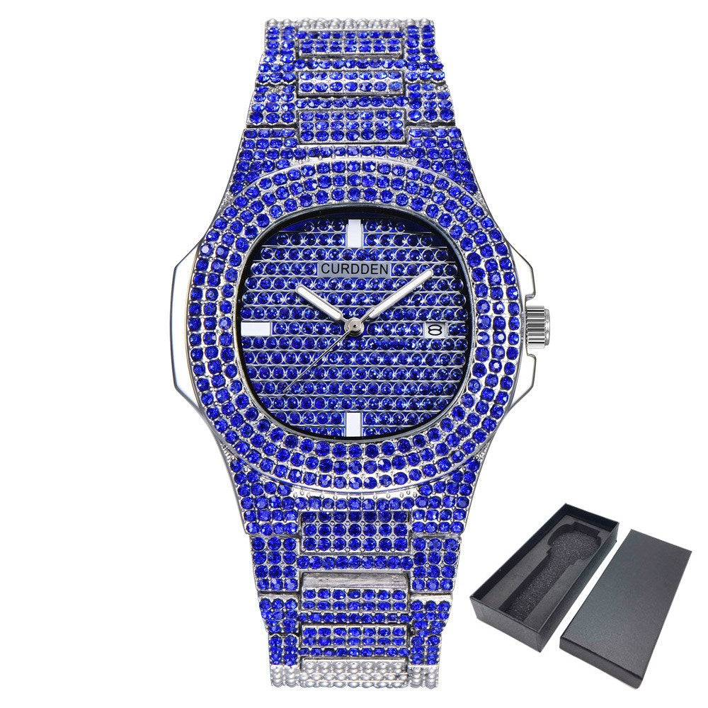 ICE-Out Bling Diamond Luxury Watch Men Gold Hi - Prestige Pearls