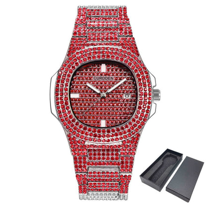 ICE-Out Bling Diamond Luxury Watch Men Gold Hi - Prestige Pearls