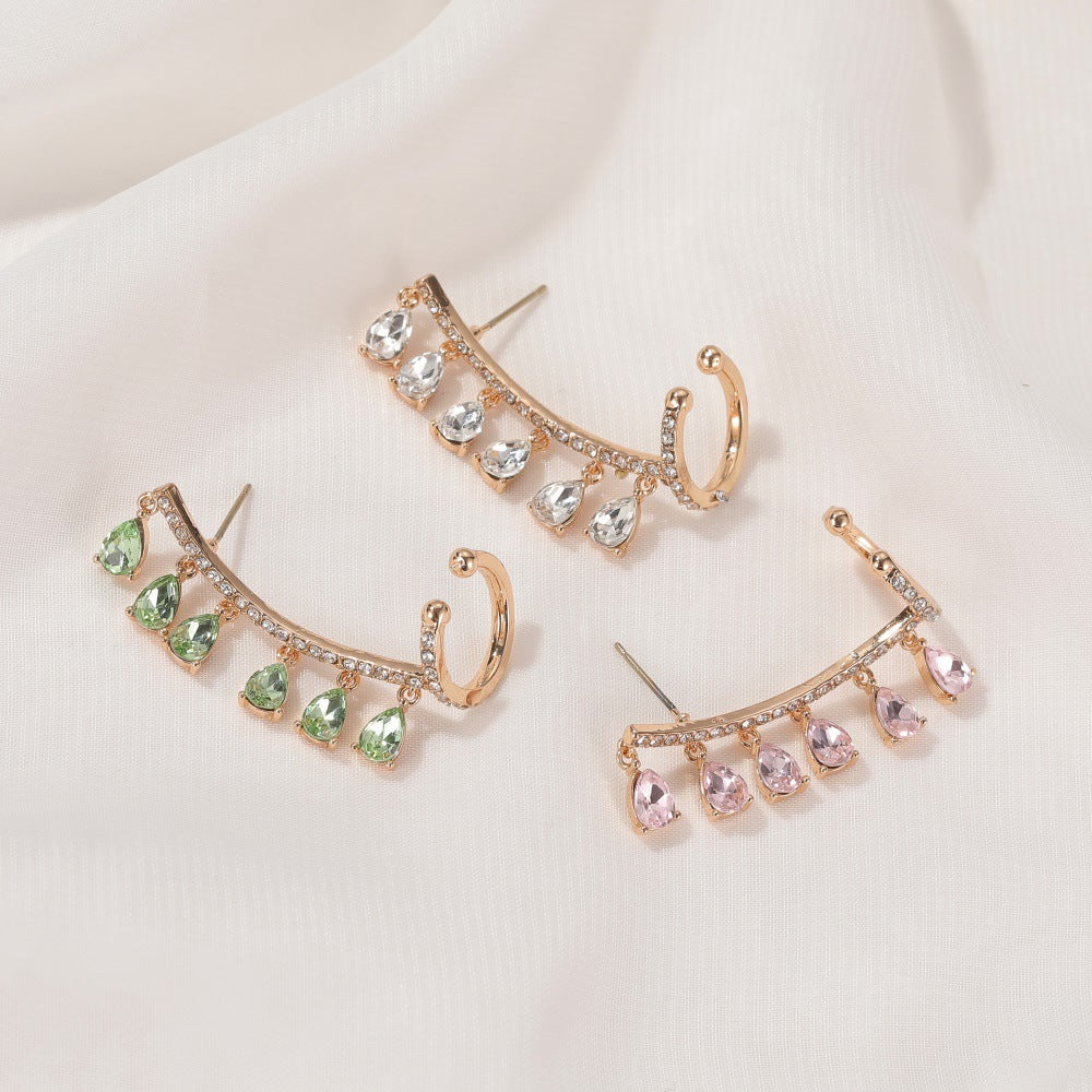 Korean-style Fashion Drop Tassel Earrings PrestigePearls