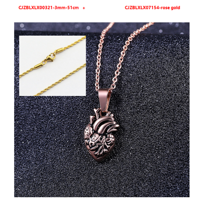 Heart pendant necklace PrestigePearls