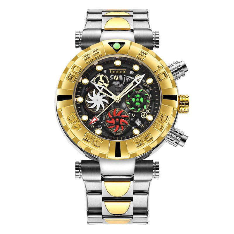 TIMEITE DS-2--Luminous waterproof multifunctional watch PrestigePearls