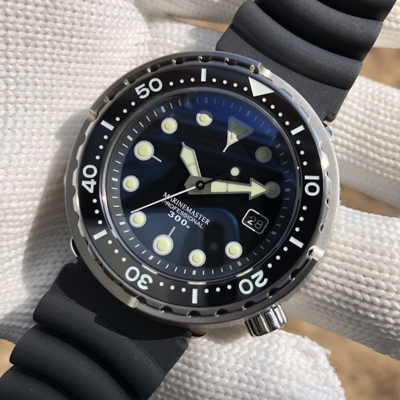 STEELDIVE SD1975W--Sapphire lens sports mechanical canned diving watch PrestigePearls