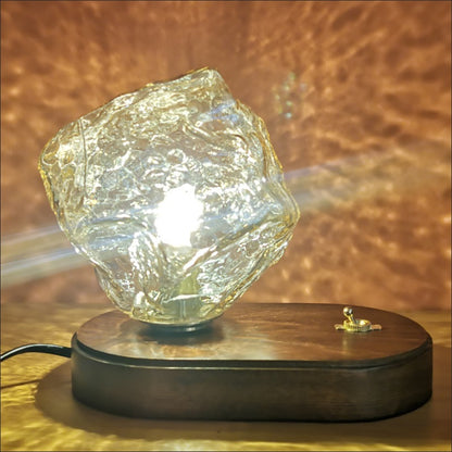 Ice Table Lamp Bedside Decoration Small Night Light PrestigePearls