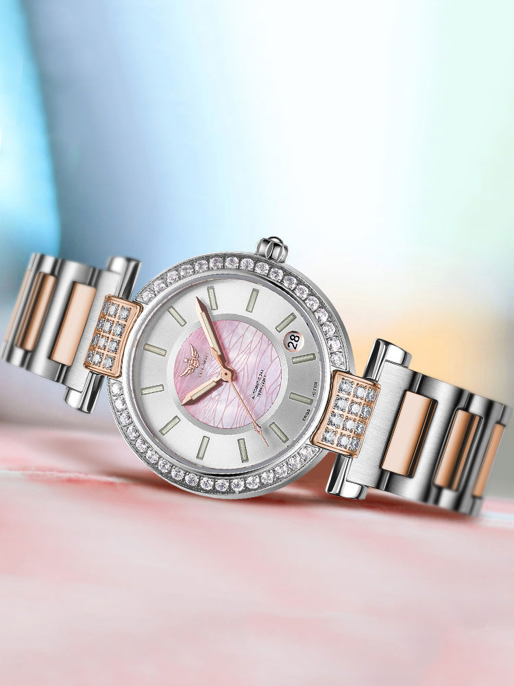 Women's Full-automatic Waterproof Mechanical Watch PrestigePearls