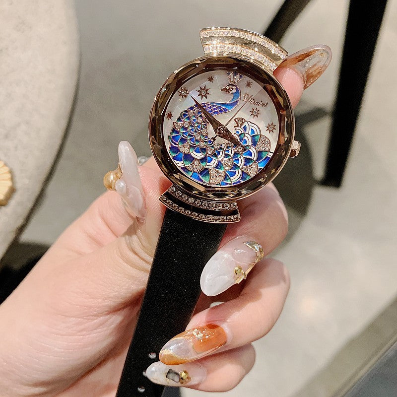 Peacock ladies watch PrestigePearls