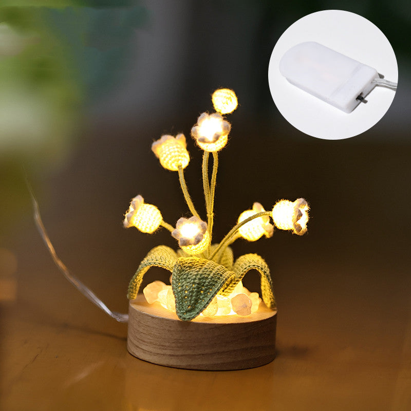 Floral Glow Night Light- Lily Of The Valley Tulip Night Light PrestigePearls