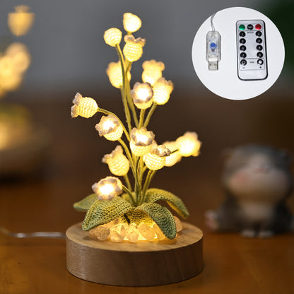 Floral Glow Night Light- Lily Of The Valley Tulip Night Light PrestigePearls