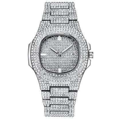 ICE-Out Bling Diamond Luxury Watch Men Gold Hi - Prestige Pearls