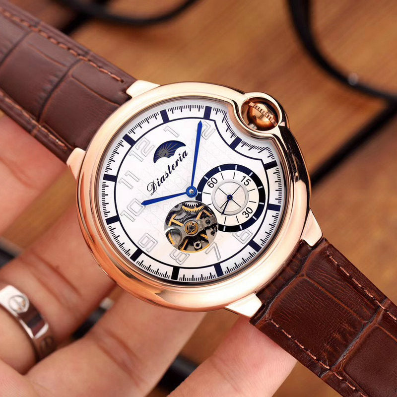 Daystar mechanical watch PrestigePearls