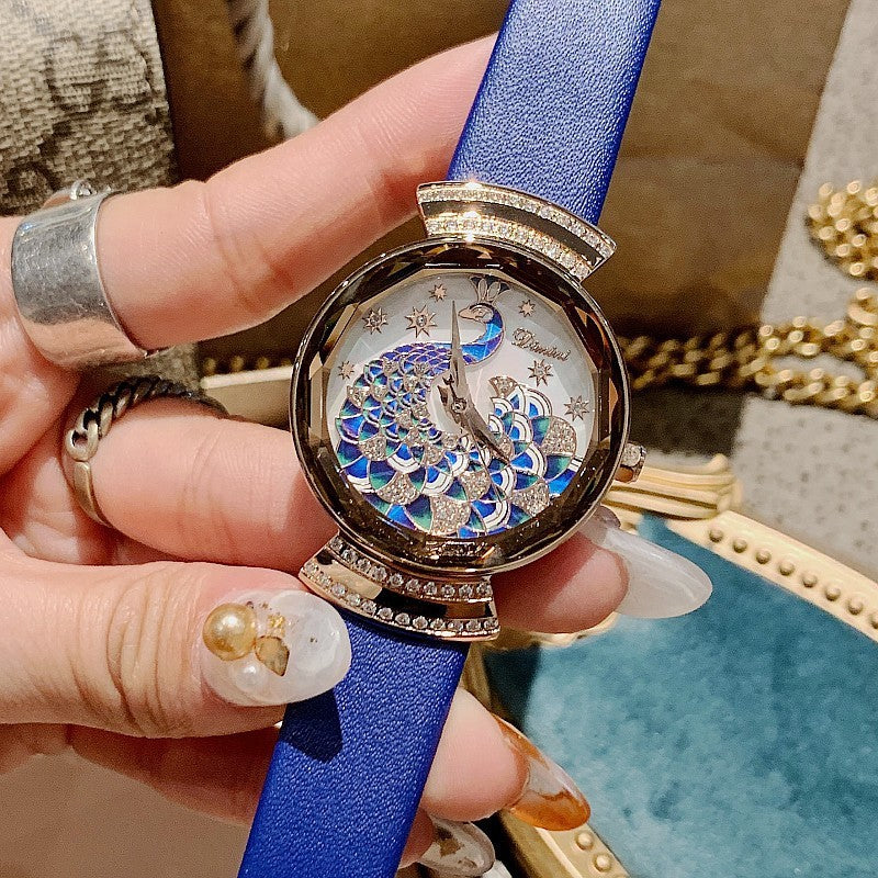 Peacock ladies watch PrestigePearls