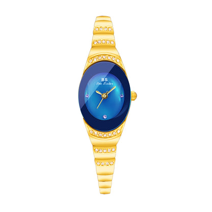 BEE SISTEN FA1640_ Women's gold diamond watch PrestigePearls