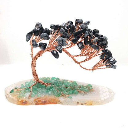 Chinese Style Micro Landscape Tree Of Life Ornament