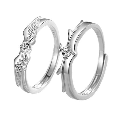 Flying Couple Rings For Men And Women - prestigepearls