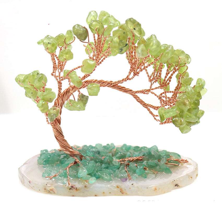 Chinese Style Micro Landscape Tree Of Life Ornament