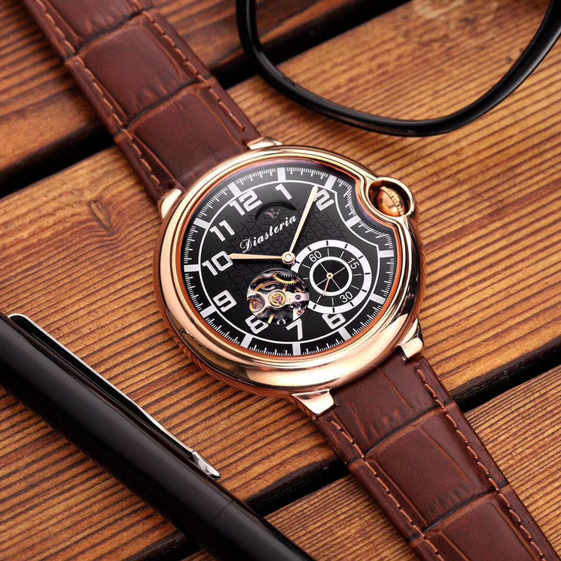 Daystar mechanical watch PrestigePearls