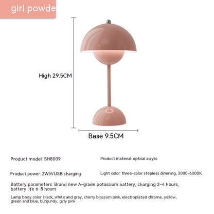 GlowBud- Rechargeable Bud Atmosphere Table Lamp Bedside Decorative Lamp PrestigePearls