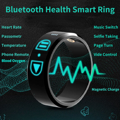 Smart Ring Heart Rate Blood Oxygen Detection Bluetooth Connection PrestigePearls