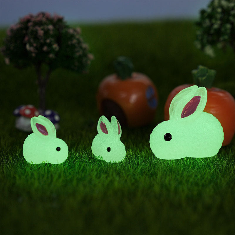 Fashionable Ornaments Cute Animal Cartoon Luminous Bunny PrestigePearls