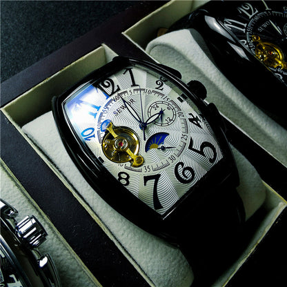 SEWOR 019-- Men's  Waterproof Luminous Tourbillon Automatic Mechanical Watch PrestigePearls