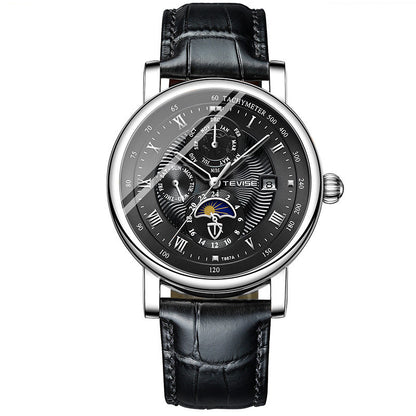 TEVISE T867A--Automatic Mechanical Tourbillon Men's Watch PrestigePearls