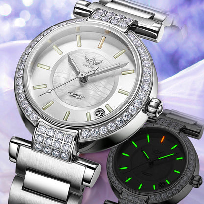 Women's Full-automatic Waterproof Mechanical Watch PrestigePearls