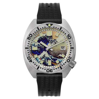 San MartinSN0068-G-- Diving watch mechanical watch PrestigePearls