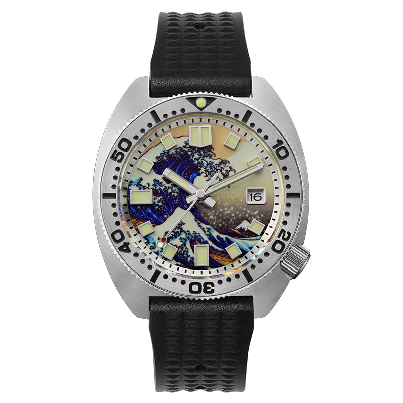 San MartinSN0068-G-- Diving watch mechanical watch PrestigePearls