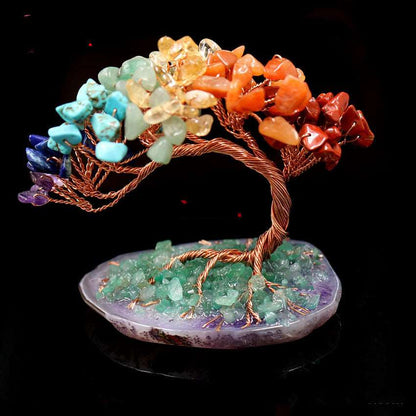 Chinese Style Micro Landscape Tree Of Life Ornament