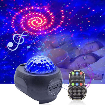 Starry flame water ripple led night light - prestigepearls