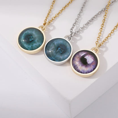 Personalized Eye Customization Pendant Necklace PrestigePearls