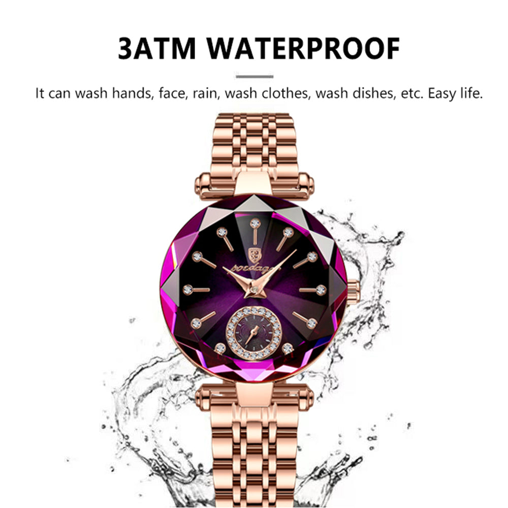 POEDAGAR__ Casual Fashion Waterproof Quartz Watch Ladies PrestigePearls