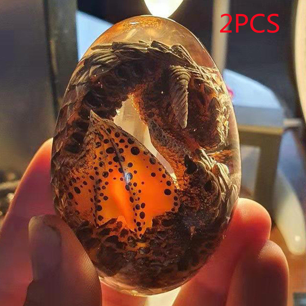 Lava Dragon Egg Desktop Decoration Dinosaur Egg Resin Crafts PrestigePearls