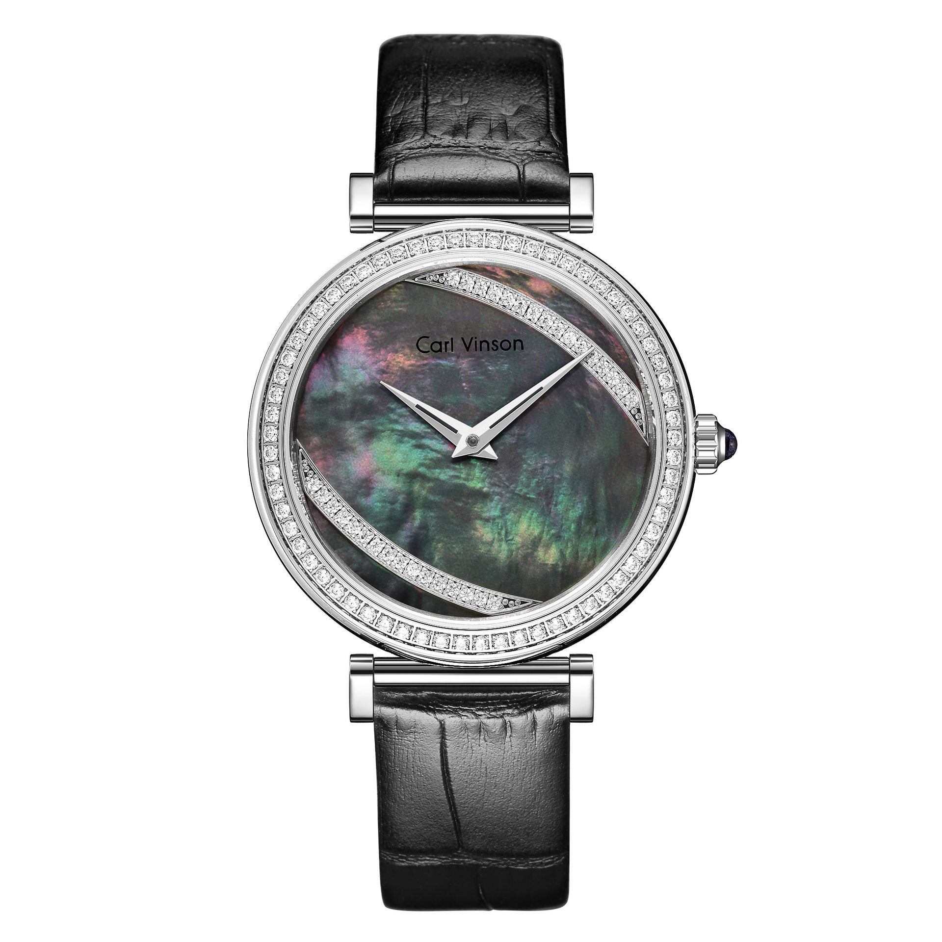 Women's Feather Dial Waterproof Belt Watch PrestigePearls